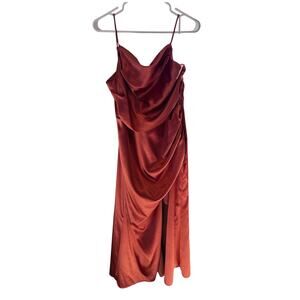 Burnt Orange Birdy Grey Brand Dress - XXL